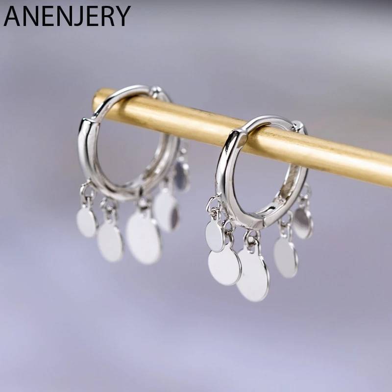 Moda Pendientes AliExpress plateados