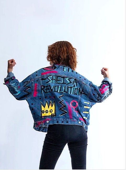 Moda "She is a Revolution" Jacket - Sra D