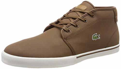 Products Lacoste Ampthill 119 1 CMA, Zapatillas Altas para Hombre, Marrón