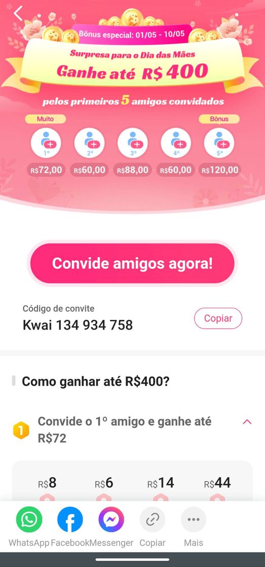 Moda App pagando! 😱💸