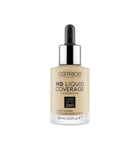 CATRICE BASE DE MAQUILLAJE HD LIQUID COVERAGE 036 HAZELNUT BEIGE