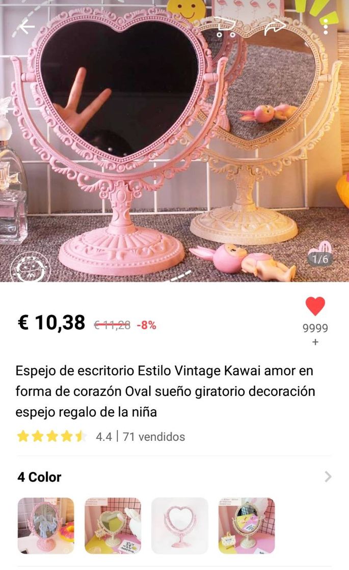 Producto Espejo de escritorio