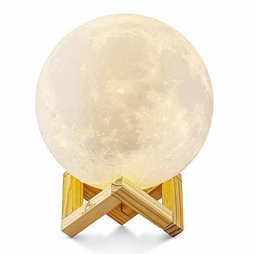 Social Lámpara de Luna en 3D