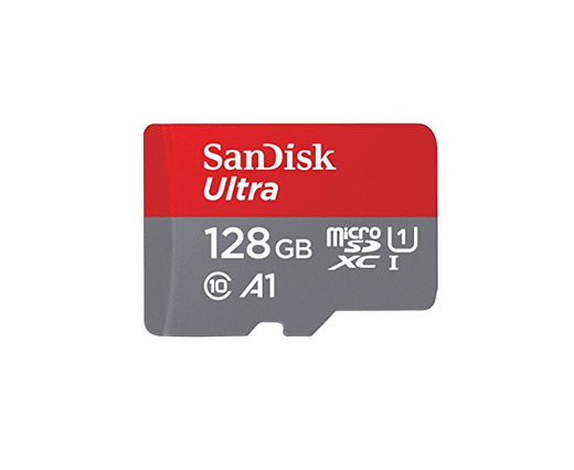 SanDisk SDSQUAR-128G-GN6MA Ultra - Tarjeta de memoria microSDXC de 128 GB con
