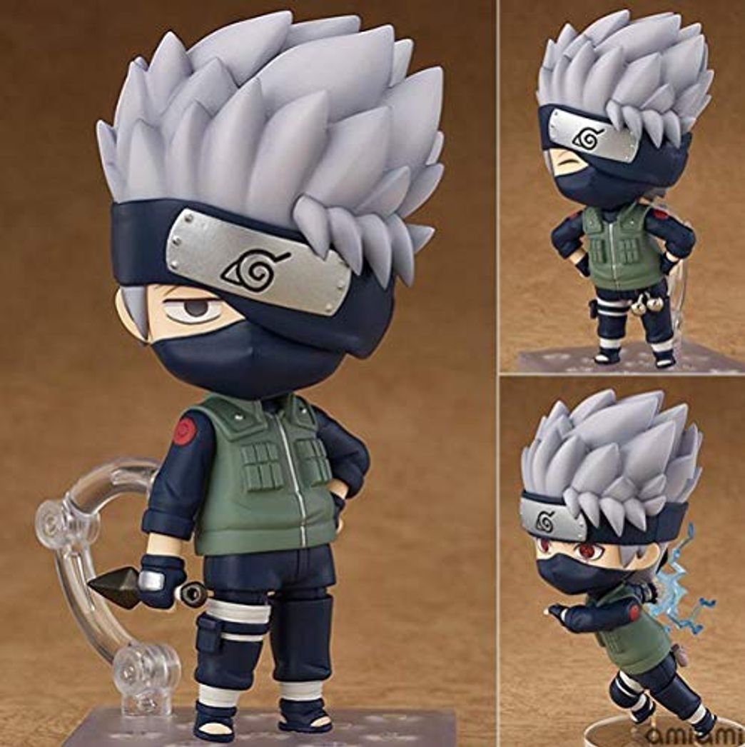 Producto Figuras Anime Baratas Shippuden Hatake Kakashi Q Posket Figura de acción Articulaciones móviles Cambio de Cara Figura de Anime Juguetes Approx10CM