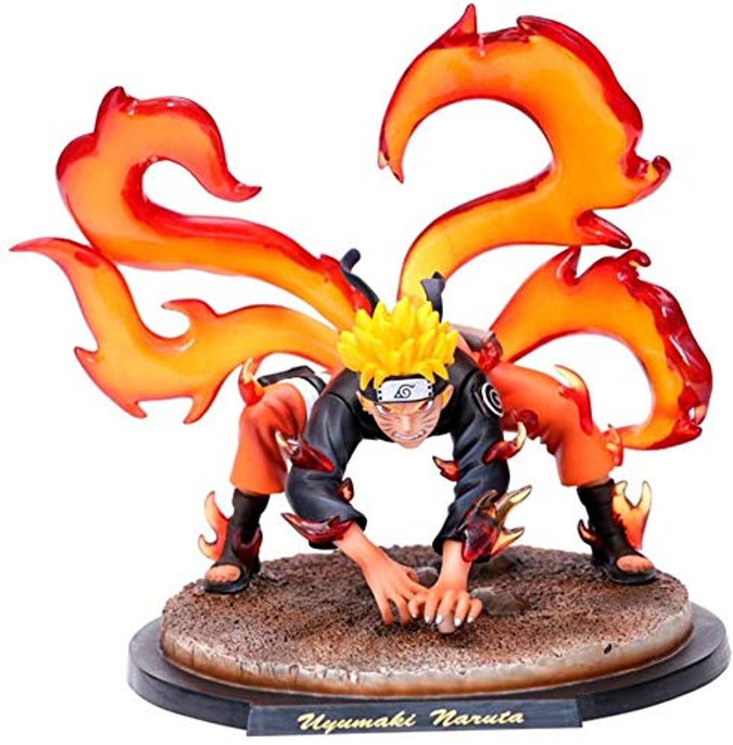 Producto Estatua de Anime Figura de Anime Naruto Zorro de Nueve Colas Uzumaki Naruto Modelo de Personaje de Anime Muñecas