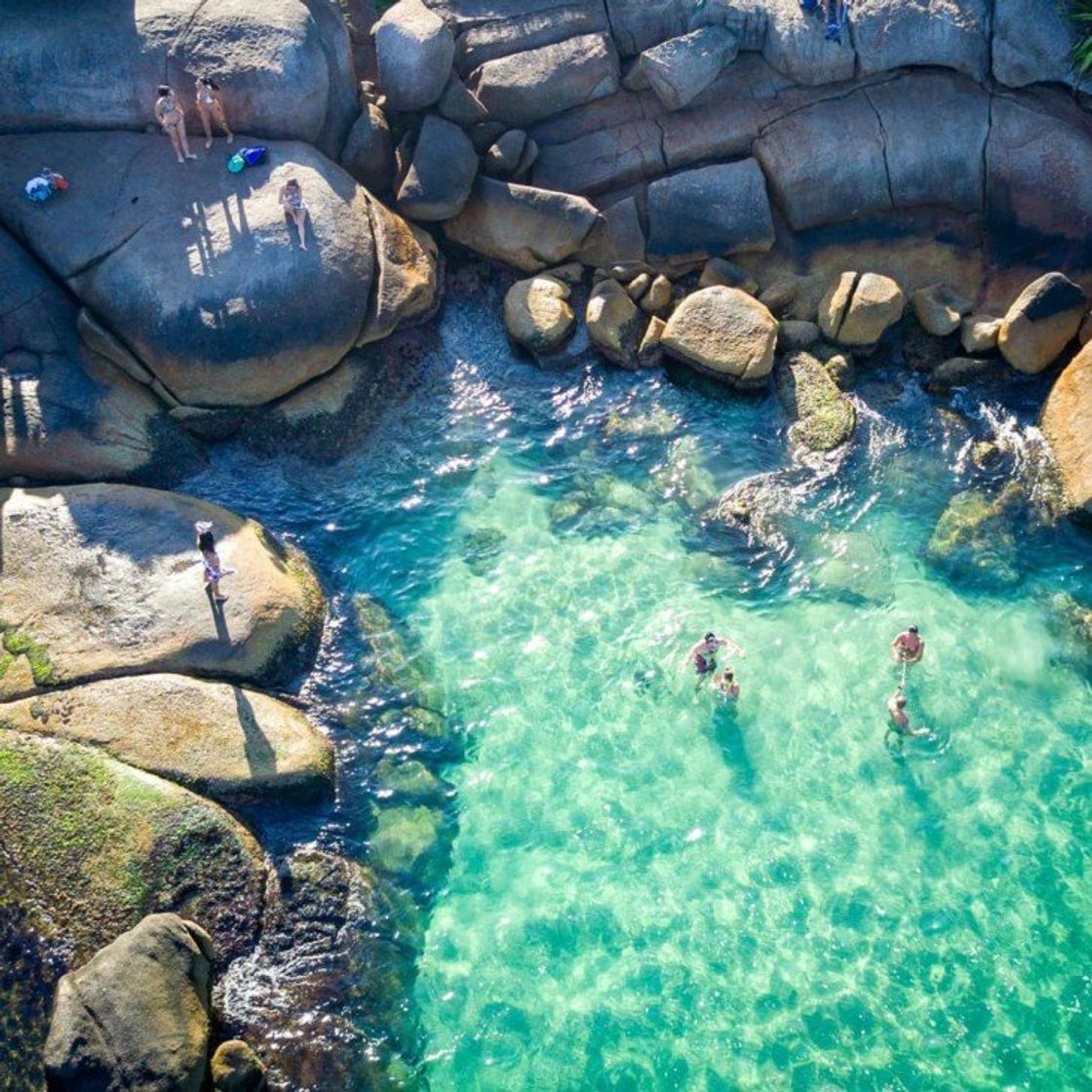 Lugar Natural pools of Barra da Lagoa