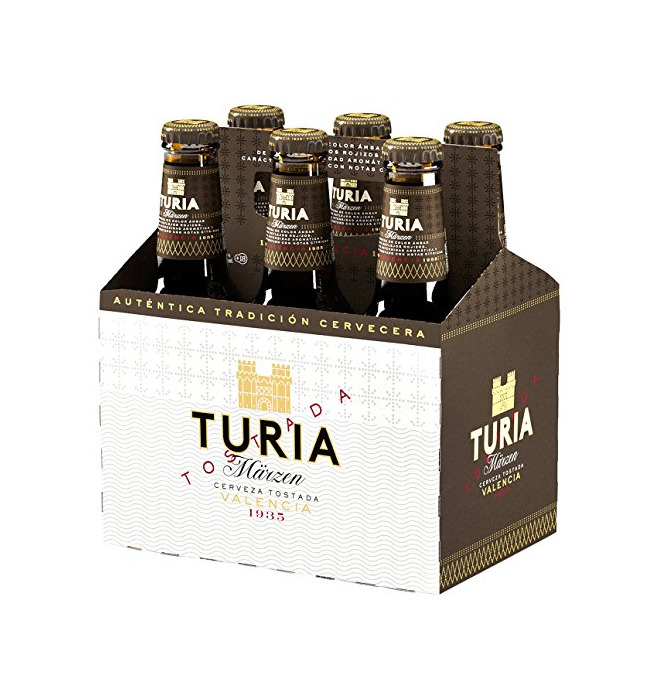 Products Turia Cerveza - Paquete de 6 x 250 ml - Total