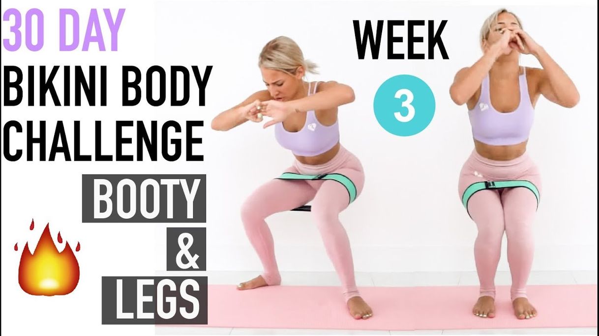 Social 30 Day Bikini Body Challenge | Booty & Leg Workout - YouTube