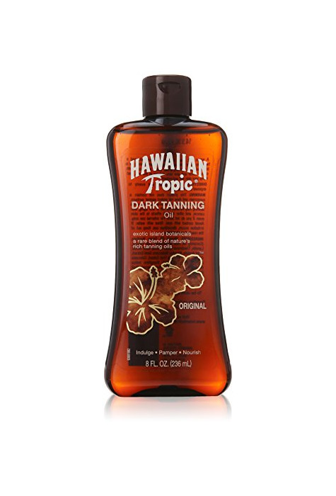 Beauty Hawaiian Tropic Dark Tanning Sun Care Moisturizing Oil