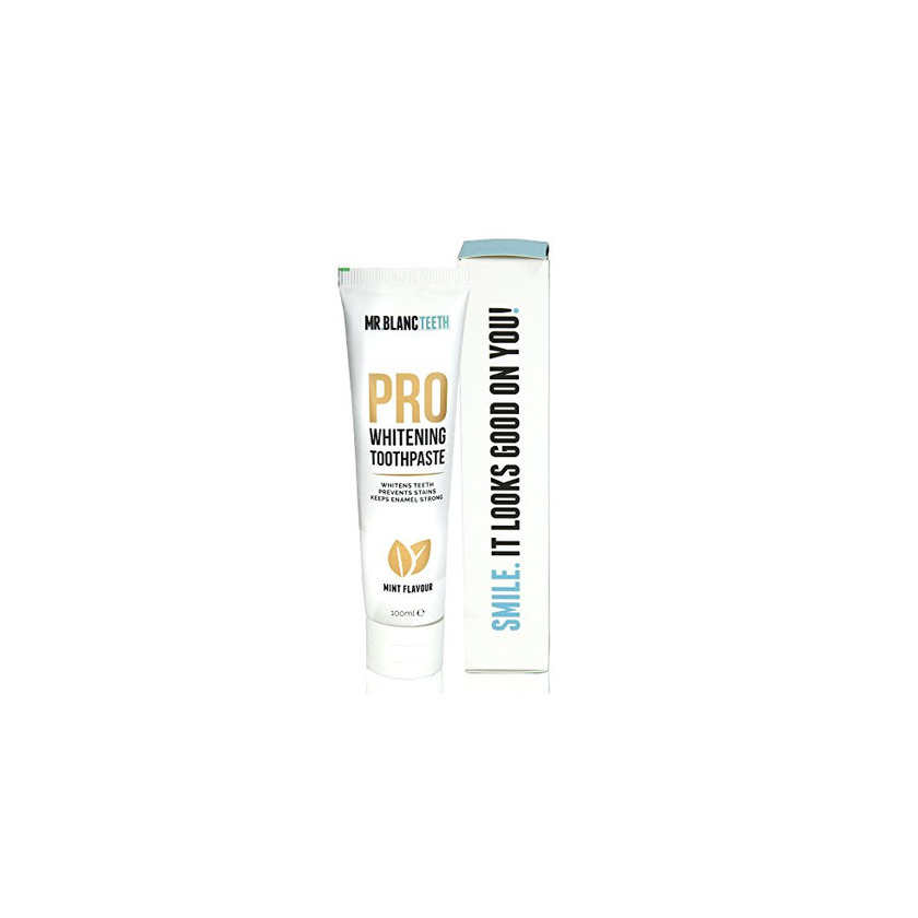 Social Mr Blanc Teeth Pro Whitening Toothpaste 100ml
