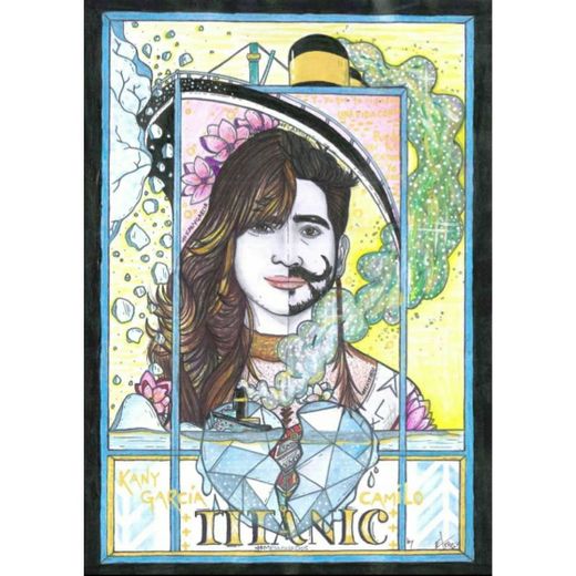 Ilustración Titanic | Kany García  y Camilo 
