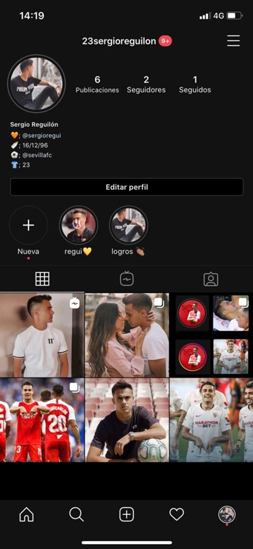 Social sergio reguilón 💛