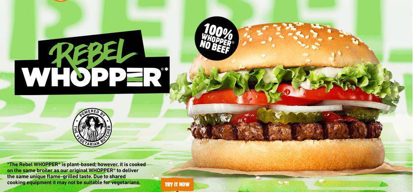 Moda Rebel burguer. 