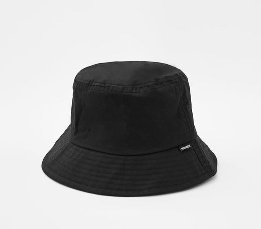 Gorro bucket negro simple