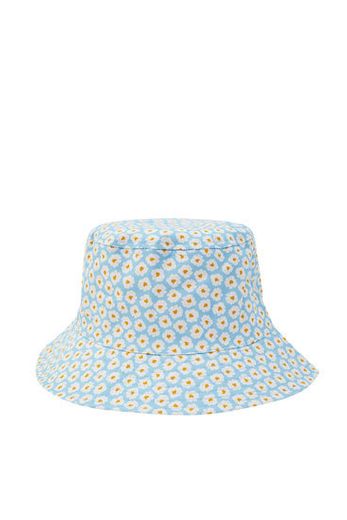 Gorro bucket azul margaritas - PULL&BEAR