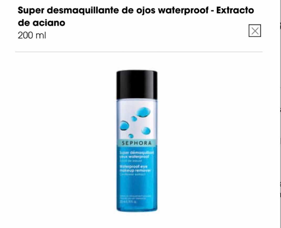 Producto Desmaquillante Waterproof Sephora