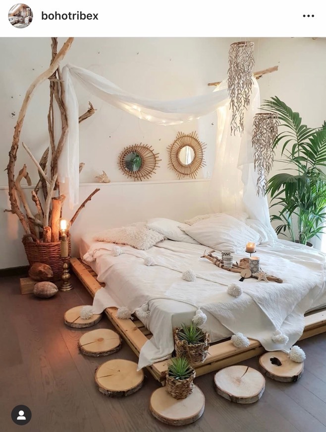 Lugar Decoración boho 