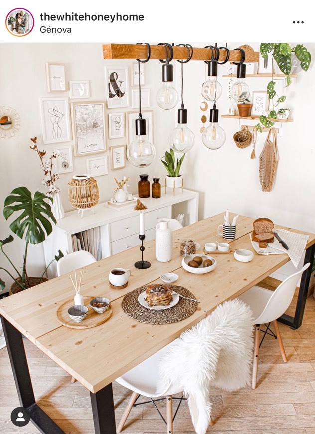 Lugar Decoración boho 