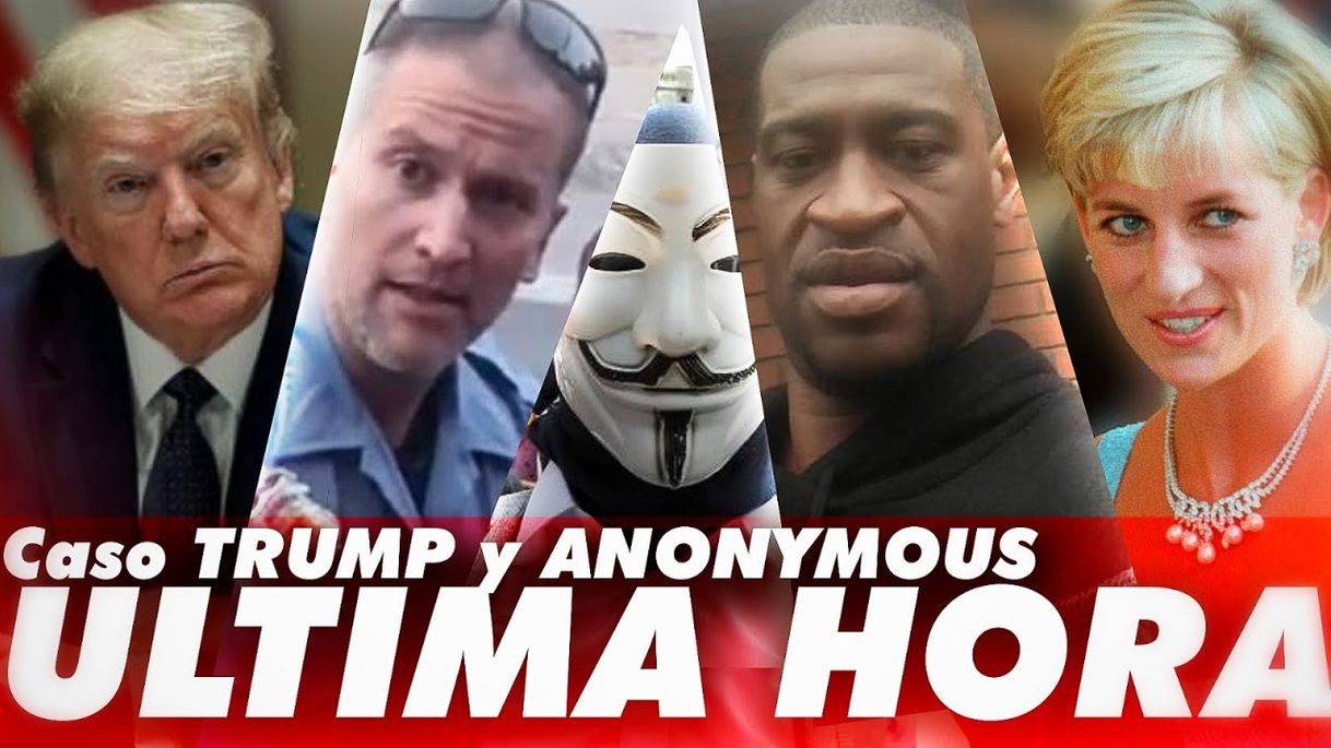 Moda LO NUEVO de ANONYMOUS, DONALD TRUMP, LADY DI... Día 1 ...