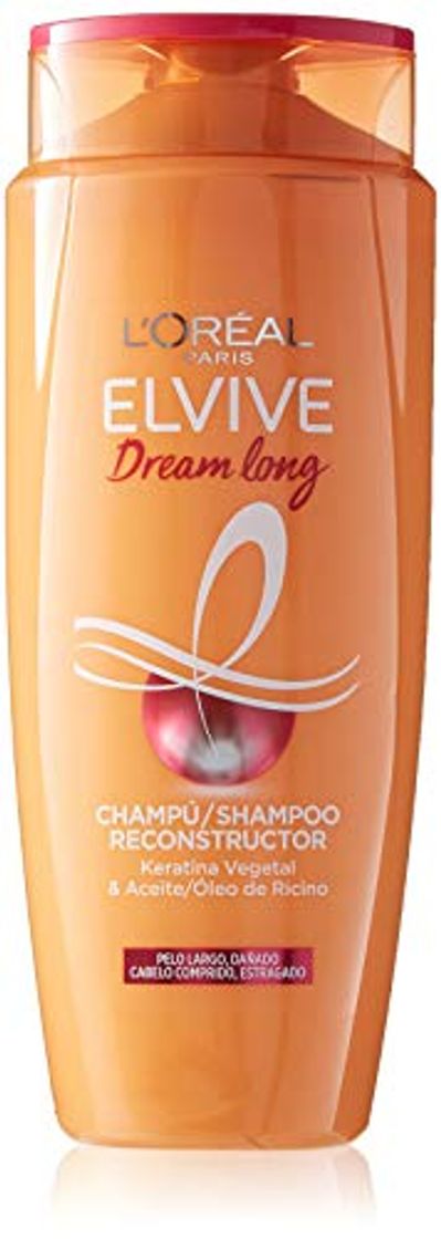 Beauty Elvive Dream Long Champú Reconstructor - 3 Recipientes de 700 ml -