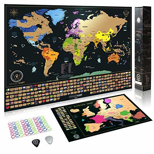 Social Mapa Mundi Rascar (61 X 43 cm)