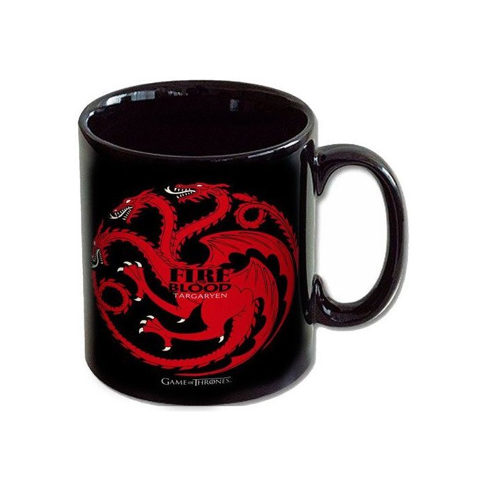 Social SD toys - Taza cerámica con diseño Fire and Blood Targaryen