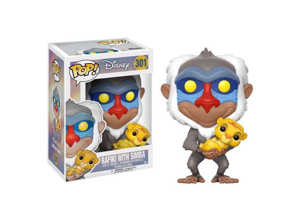 Game Funko The Lion King El Rey León- Figura de Vinilo Rafiki