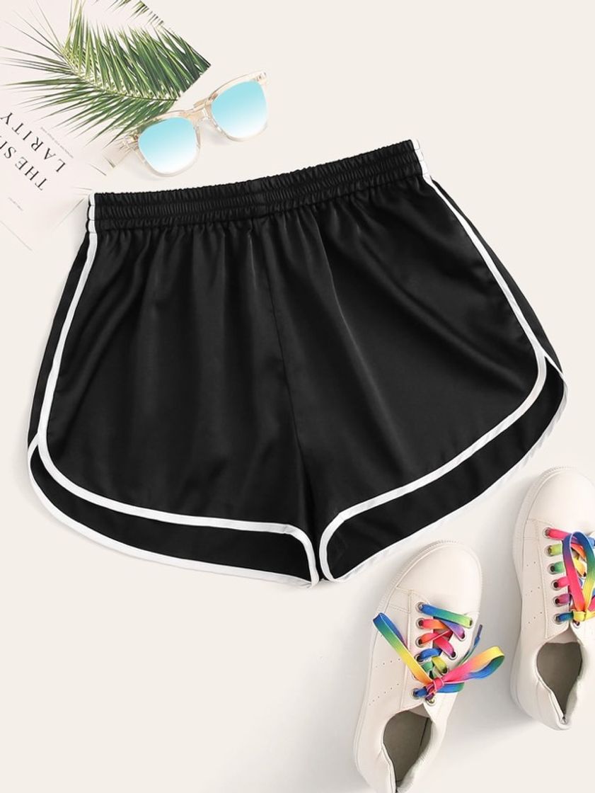 Fashion SHORT SATINADO CONTRASTE