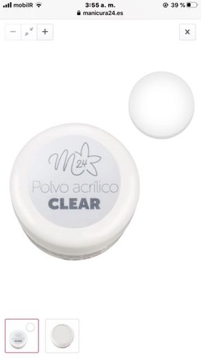polvo acrilico (clear)