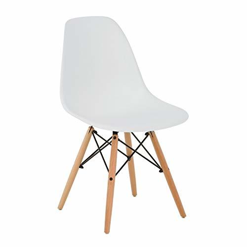 Home SKLUM Silla Brich Scand Blanco Madera Natural Comedor