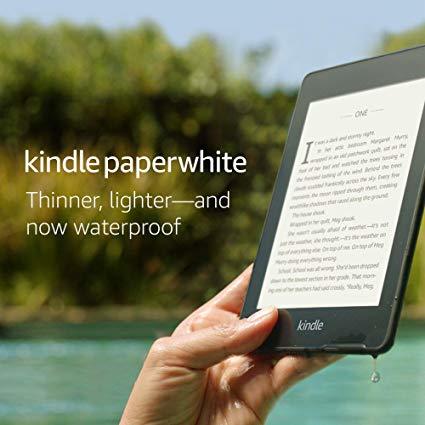 Social Kindle Paperwhite resistente al agua y con luz incorporada