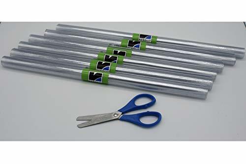 Productos Renolit Lote 6 Forra Libros Rollo Autoadherente 0.35 mm x 2 Metros.