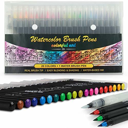 Productos Colorful Art Co Set Rotuladores punta pincel acuarela