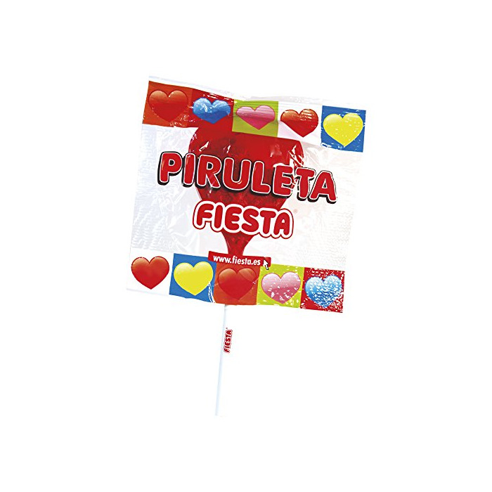 Products FIESTA Mega Piruleta Estuche con Caramelo con Palo en Forma de Corazón