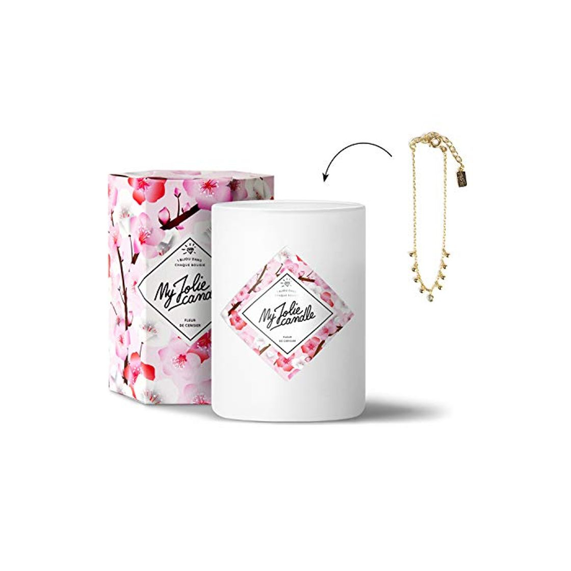 Social MY JOLIE CANDLE - Vela perfumada con una Joya Sorpresa en su