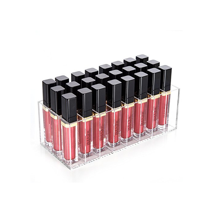 Product hblife 24 Espacios acrílico Brillo de Labios pintalabios Soporte Organizador de Maquillaje