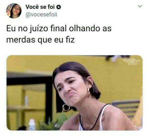 Bem assim kkk