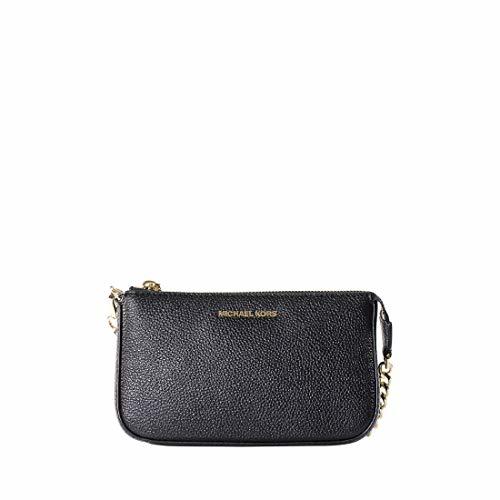 Moda Michael Michael Kors Pochette Donna Pochette Jet Set in pelle con catena