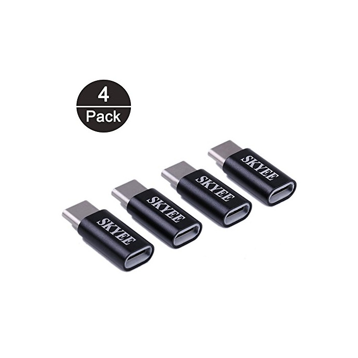 Productos SKYEE [4 Unidades Adaptador USB C a Micro USB Compatible con OTG