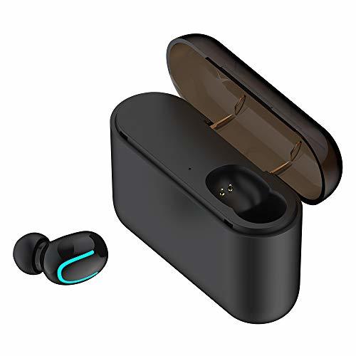 Place Mini Auricular Bluetooth Inalámbrico Invisible con Caja de Carga para iPhone y