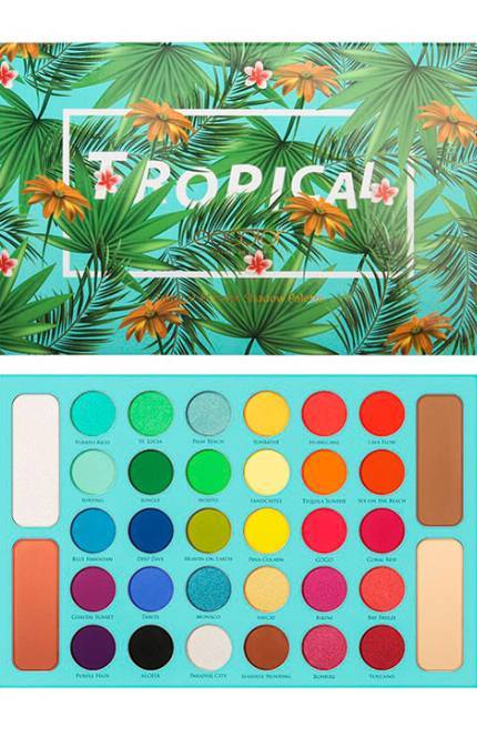 Moda Paleta de sombras TROPICAL - Docolor