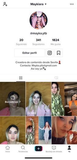 Aplicaciones Tiktok