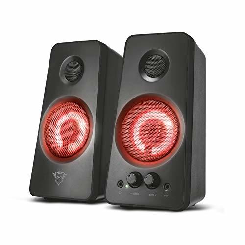 Electrónica Trust GXT 608 - Set de Altavoces iluminados Gaming 2.0 para Ordenador