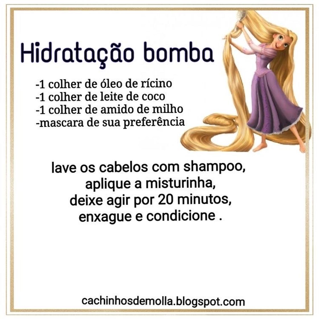 Fashion Quer ter um cabelão ? Cuida-se do cabelo 