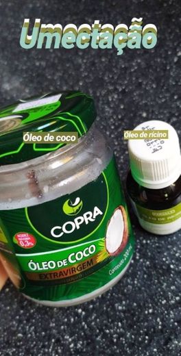 2 ingredientes Mara para sua umectação 