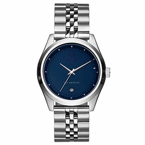 Moda MVMT Rise Bristol 39 mm Plata Acero Inoxidable Reloj de Pulsera TC01-BLUS