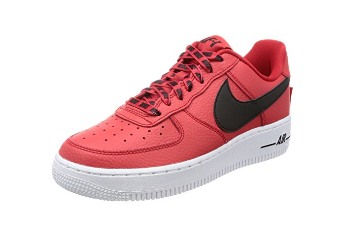 Moda Zapatillas Nike Air Force 1 Rojo/Negro 43 Rojo