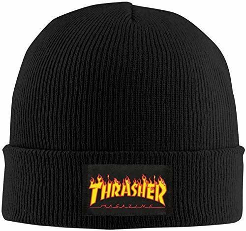 Productos YoungG-3D TH-Rasher Gorro de Invierno para Hombre y Mujer Negro Negro