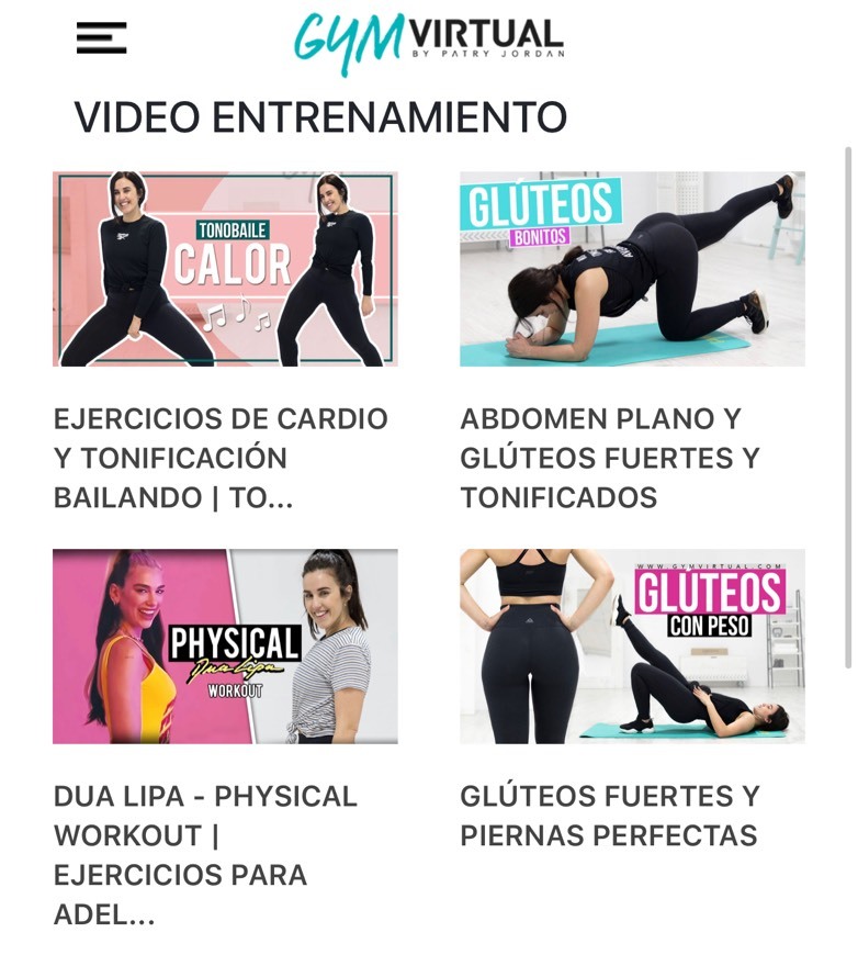 Moda GYM VIRTUAL | ¡A por tu mejor versión!